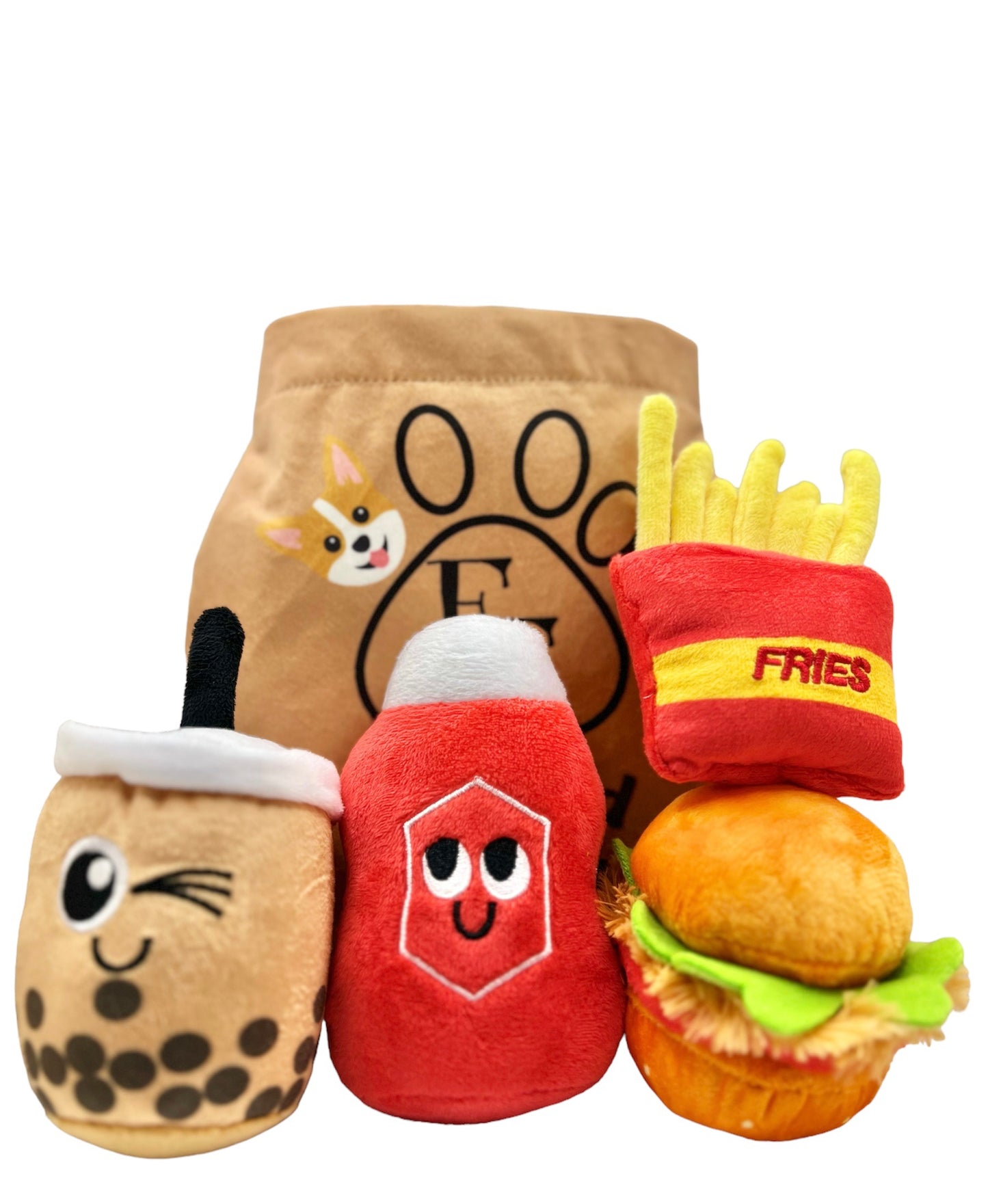 Lunch Pack Plush Pet Toy
