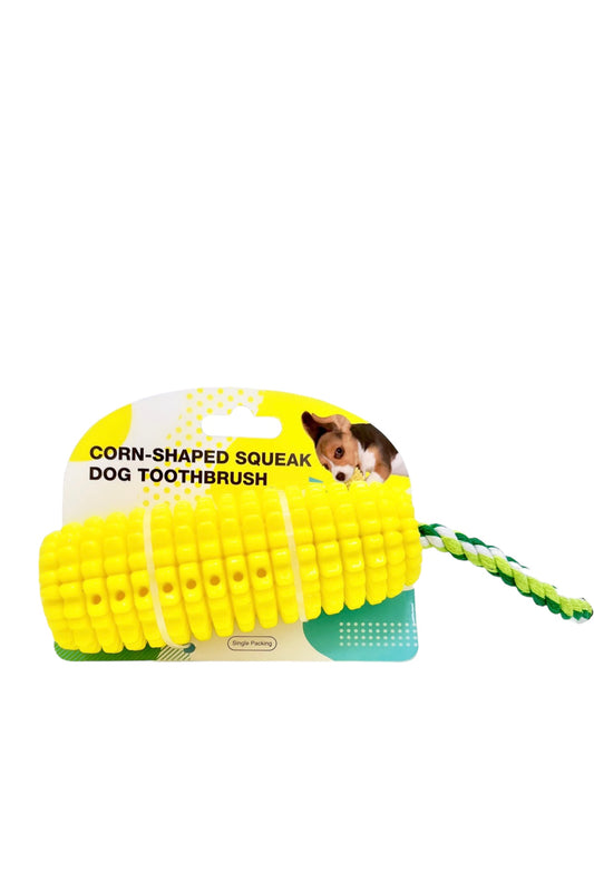 Corn Squeaker Dog Toy
